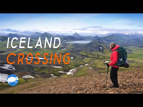 Iceland traverse hike - North to South