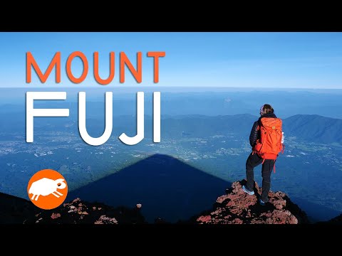 mount fuji tour map