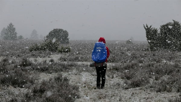 E1 - Heavy snowfall, Wilsede